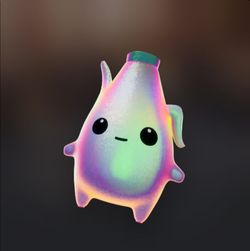 Fortnite peeky peely sprite- rarity 0.85