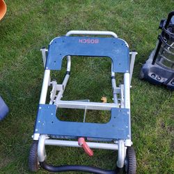 Bosch Table Saw  Portable Stand 