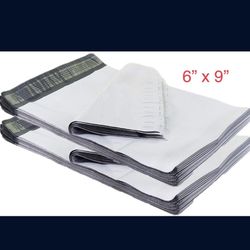 200pcs 6” X 9” White Poly Mailers Self Sealing Shipping Envelope Bags Plastic Mailing Bags