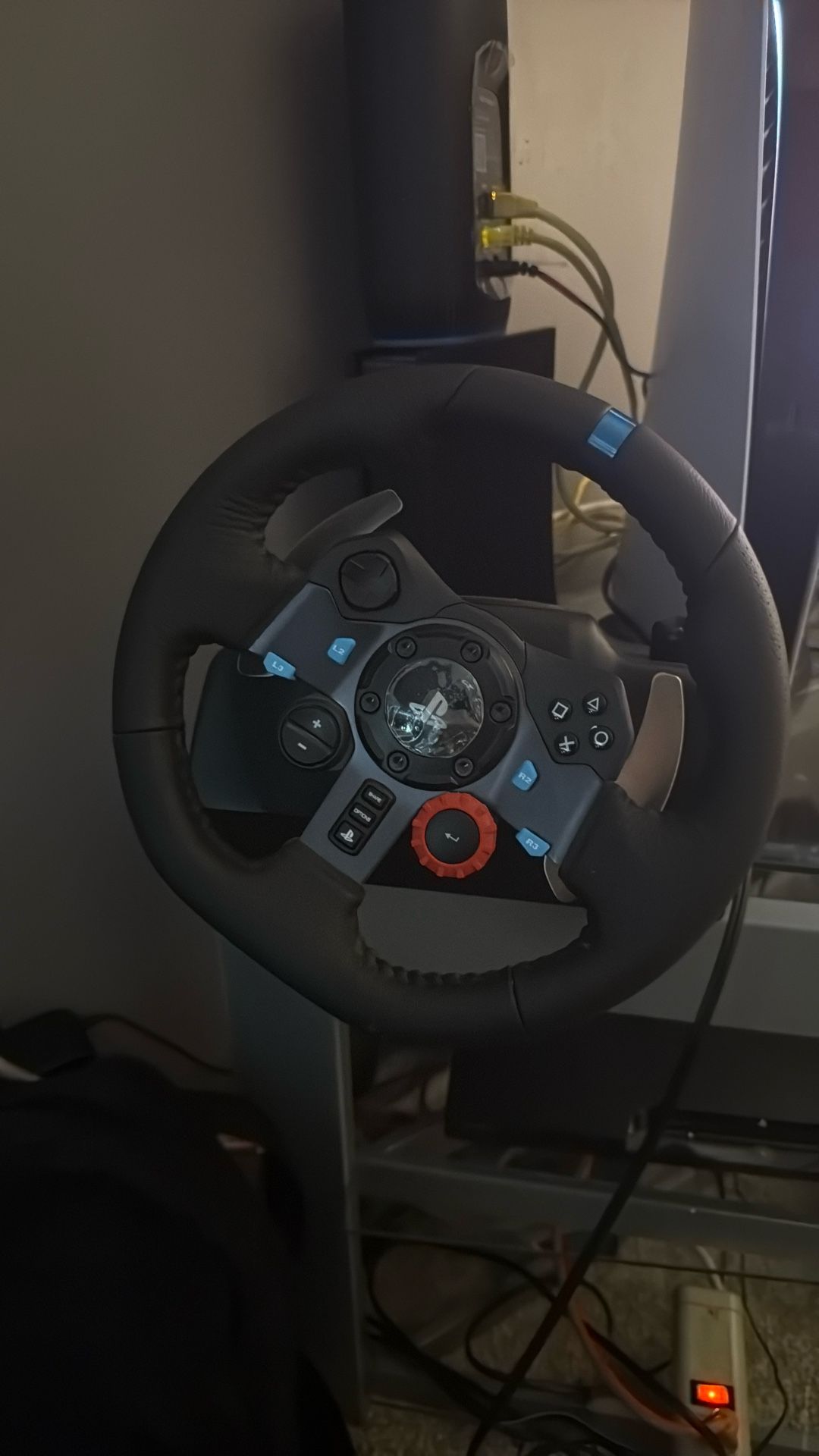Logitech G29 PS5 STEERING WHEEL COMPATIBLE WITH (PS4,PC)