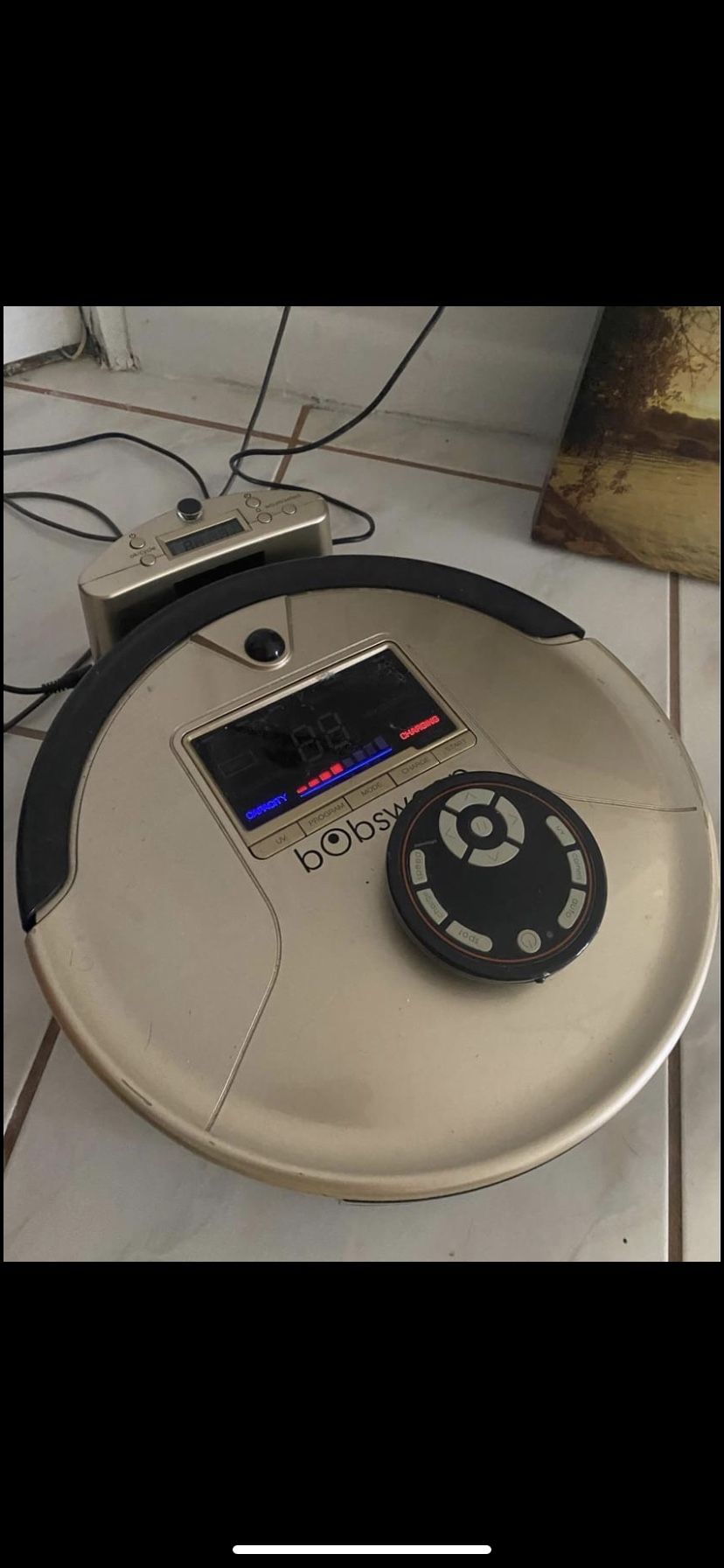 Robotic vacuum bObsweep