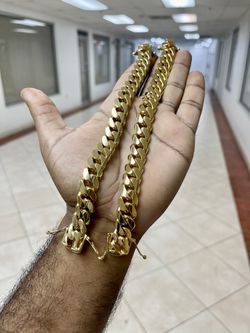 LV double chain bracelet