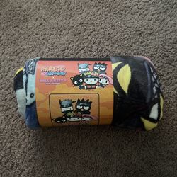 Naruto Hello Kitty Blanket 