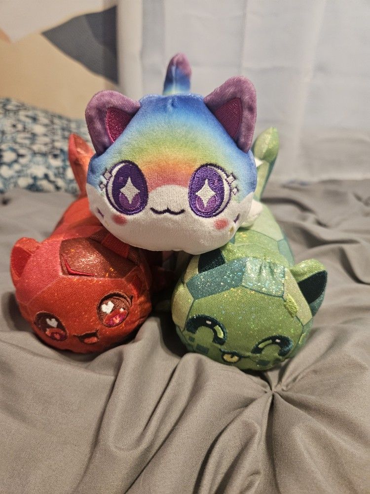 APHMAU Plushies _ All 3 Included