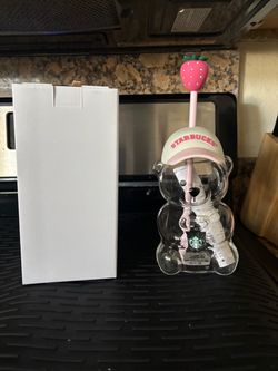Starbucks Pink Bear Cups