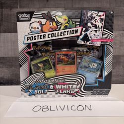 Pokemon Unova Poster Collection Black Bolt White Flare