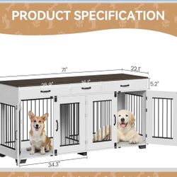 Double Or Single Dog Crate