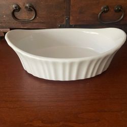 Corningware French White 18.6 Oz Dish 