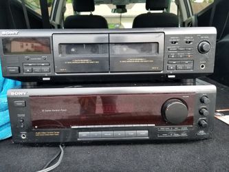 Tuner and Tape deck