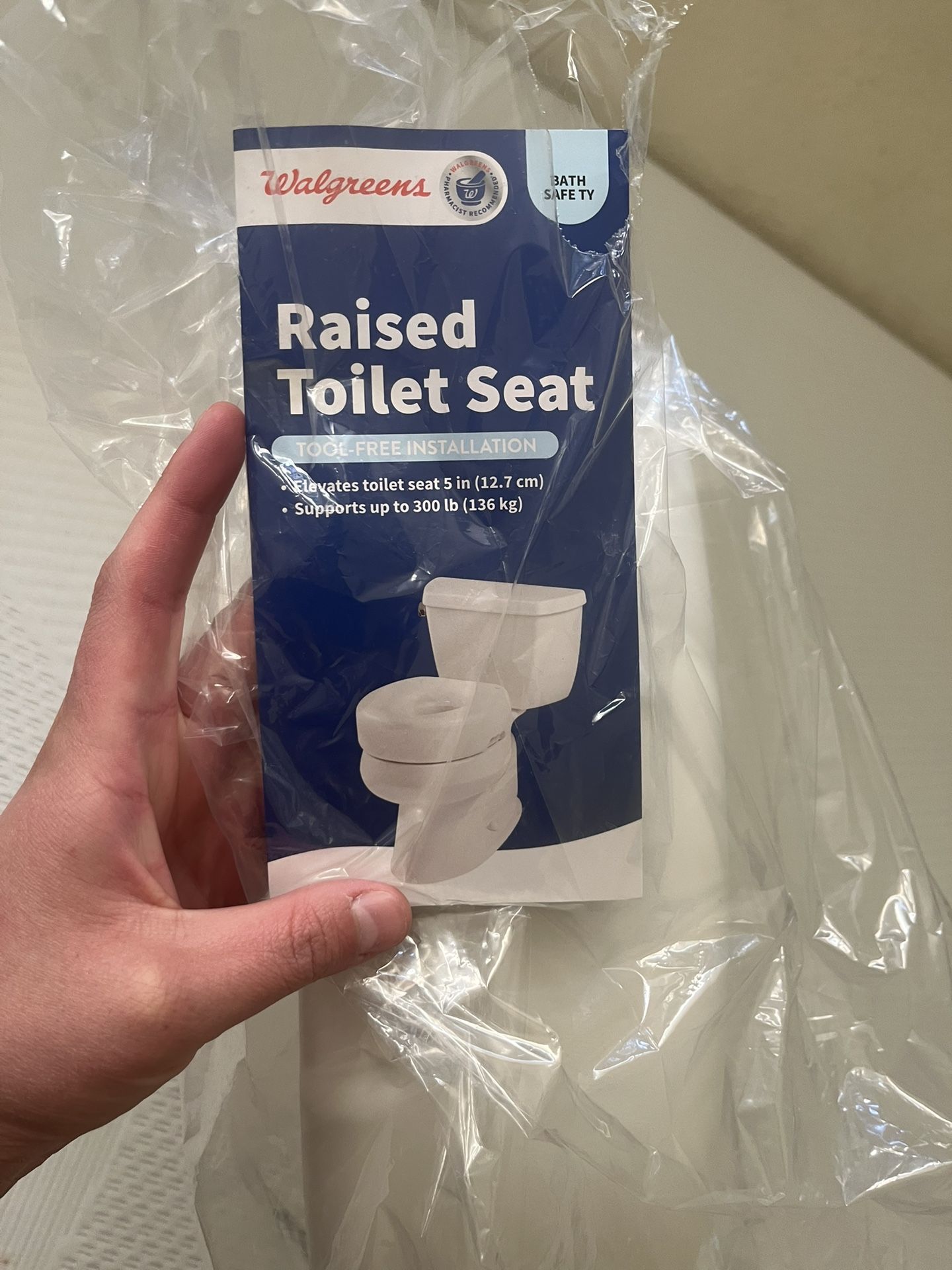 Raised Toilet Seat
