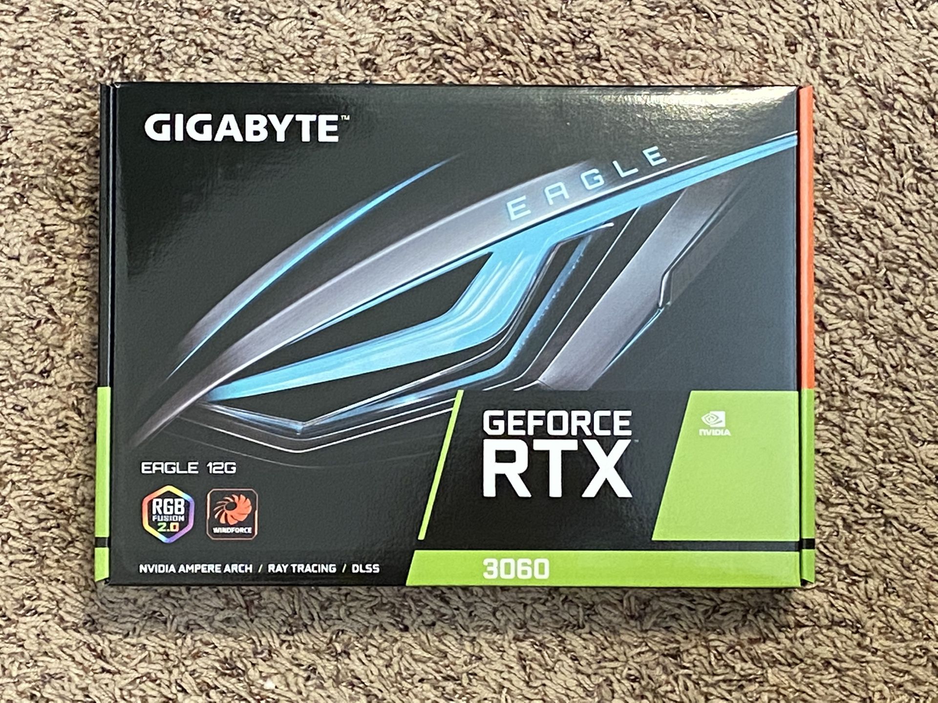 GIGABYTE GeForce RTX 3060 EAGLE 12G Graphics Card Brand New