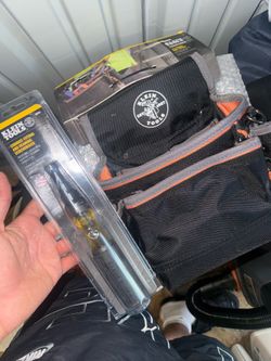 Keeping tools pouch and  conduit reamer