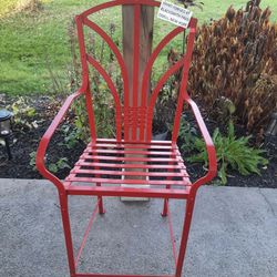 New Hope Craftsman wrought iron chair