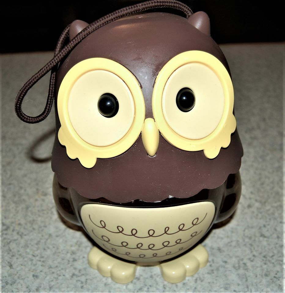 PIGGY BANK OWL CRACKED LEG DOES NOT EFFECT STANDIBILITY