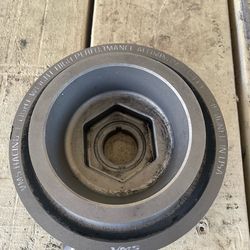 B series crank pulley