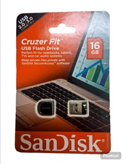 SanDisk Cruzer Fit 16GB USB Flash Drive