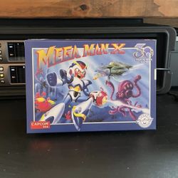 Mega Man X 30th Anniversary Iam8bit (Nintendo SNES, 2018)