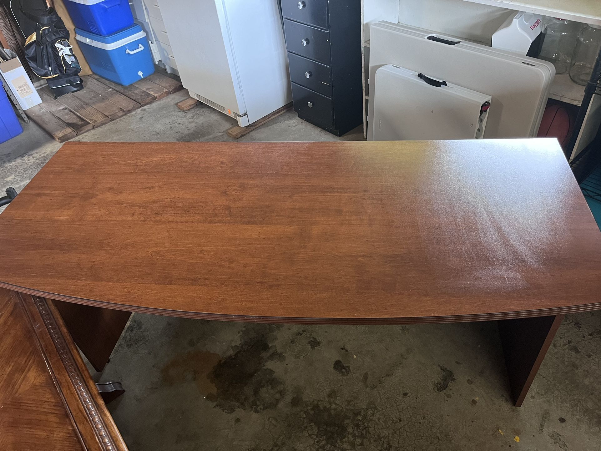 Large Hardwood Desk