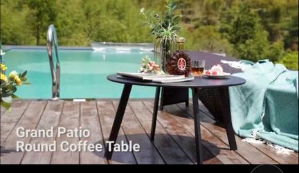 Black coffee table