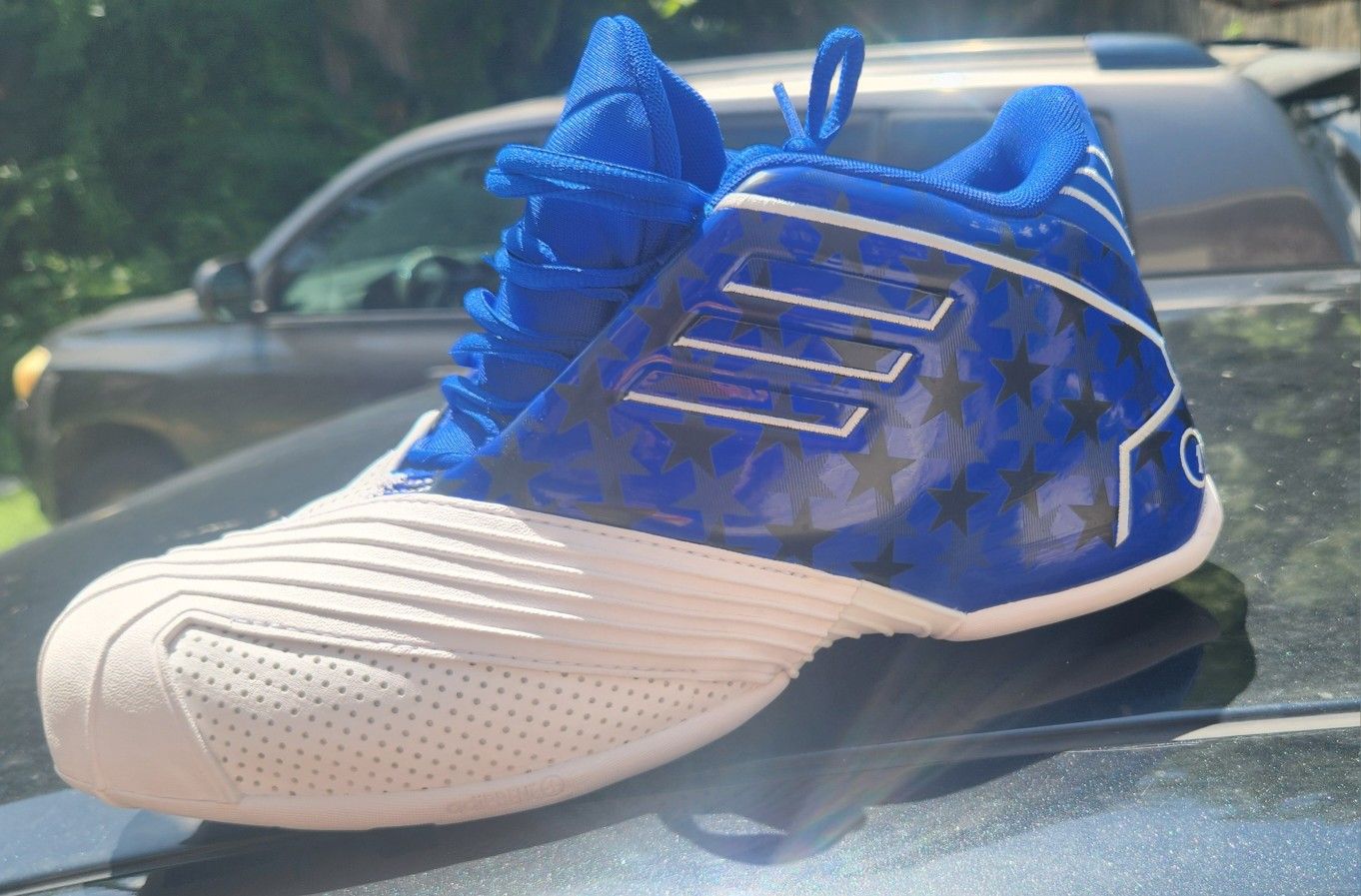 Adidas Tmac 1 Orlando Magic Size 10 Mens Basketball Shoes