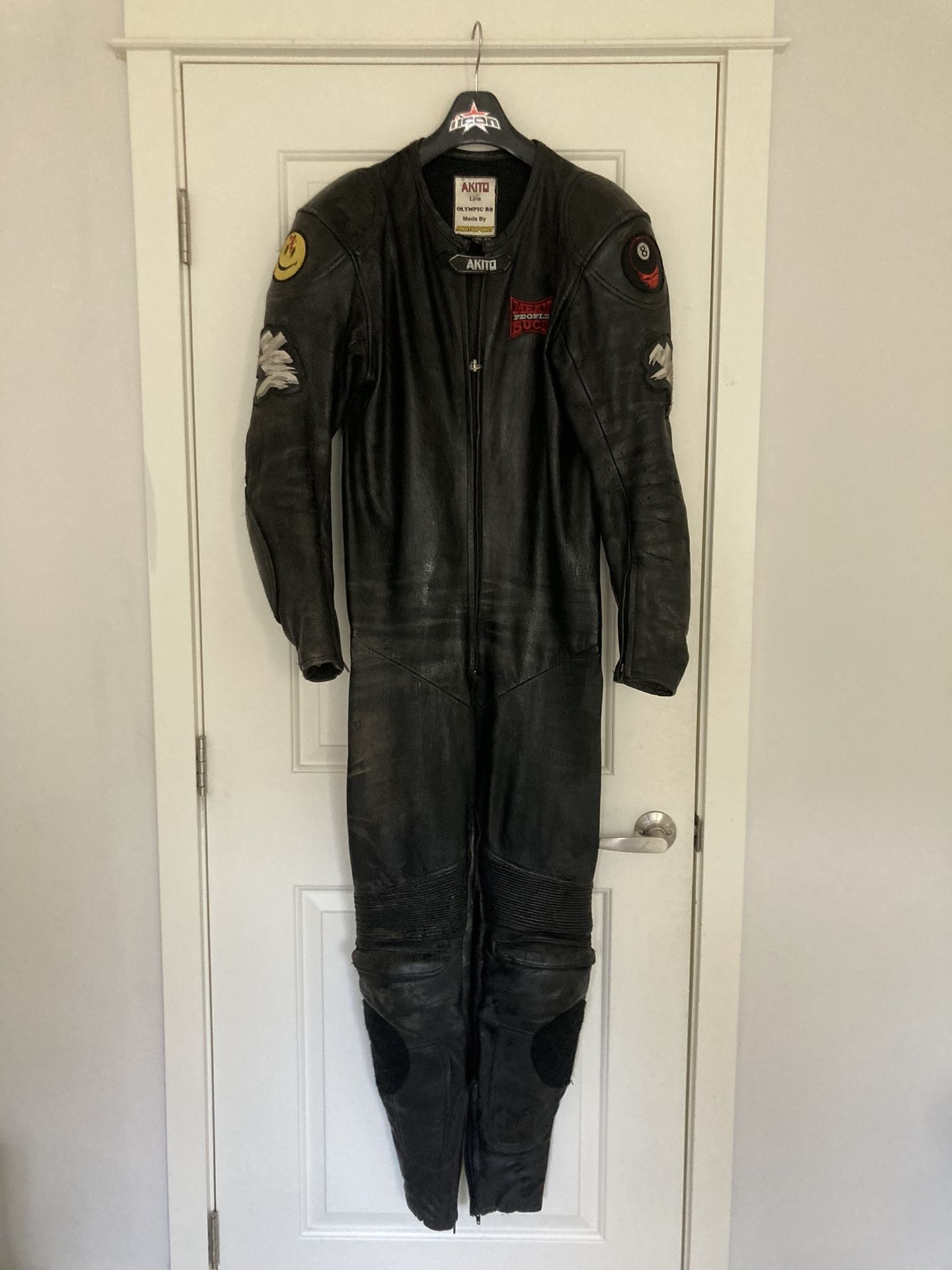 Akito Full Body Leather Motorcycle Racing Suit for Sale in Seattle, WA