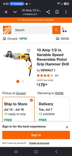 Dewalt  hammer drill