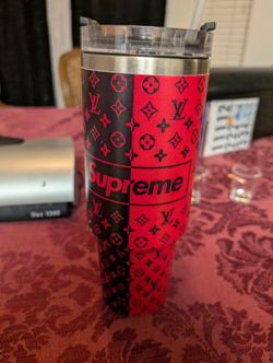 Large Supreme Drink Holder Straw And Lid