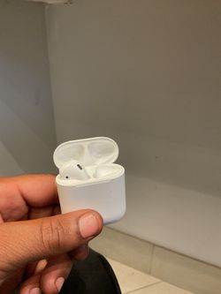 Airpod case with left AirPod