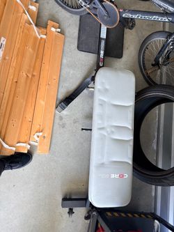 Hip thruster workout bench