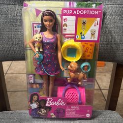 Barbie pop adoption set toy