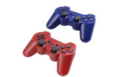PS3 Wireless Controllers – Blue & Red (2-Pack)