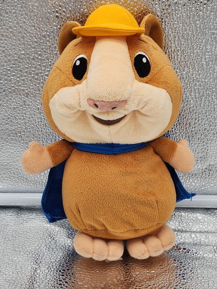 Wonder Pets LINNY Plush Stuffed Animal Guonea Pig Plush 8" Fisher Price ‘07 Hamster