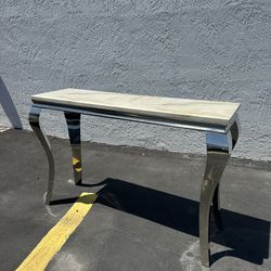 Marble Top Console Table 
