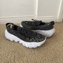 Nike Space Hippie Sneakers – Gray/Volt – Size Men’s 10 Nike, Space Hippie, Running Shoes, Sneakers, Gym Shoes, Sustainable Sneakers, Gray Nike, Neon G