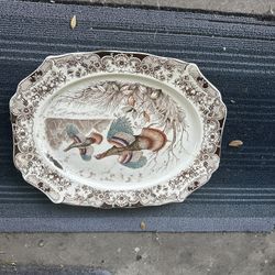 vintage Turkey Platter