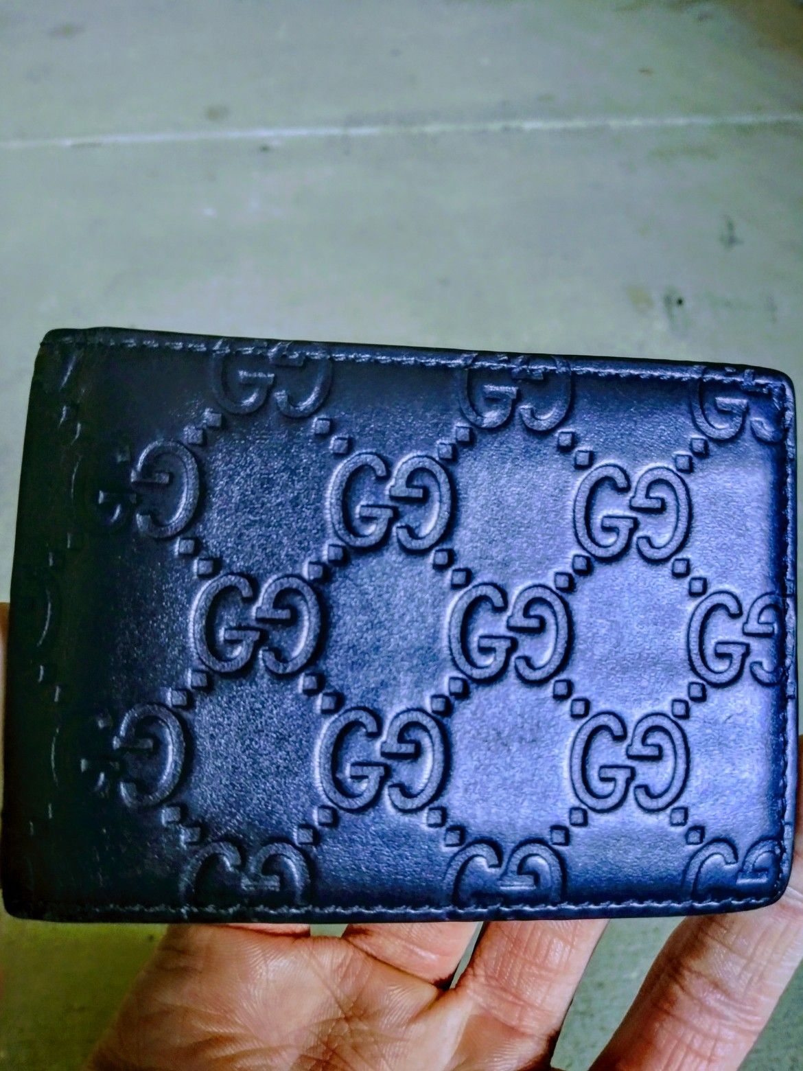 Gucci Men's Wallet - Blue. ($180 - O.B.O.)