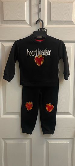 Brand new Girls black jogger set size 2T-3T