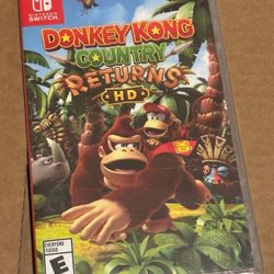 Donkey Kong Country Returns HD For Nintendo Switch (BRAND NEW)