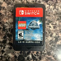 LEGO Jurrasic World Nintendo Switch Game