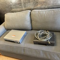 Fold Out Couch and electronics DVD etc