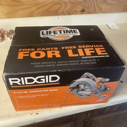 Ridgid Circular Saw BRAND NEW