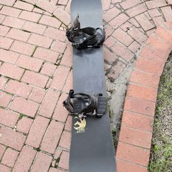 163 Nitro Snowboard With Bindings