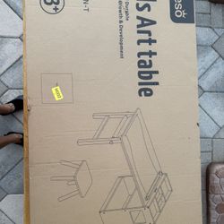 Kids Art Table 