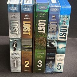 Lost DVD Blu-Ray Seasons 1-5
