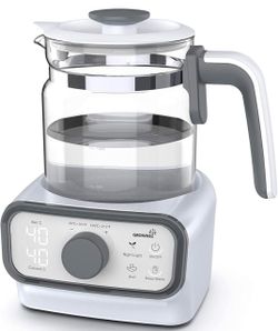 GROWNSY Baby Instant Warmer & Glass Water Boiler with LCD Display
