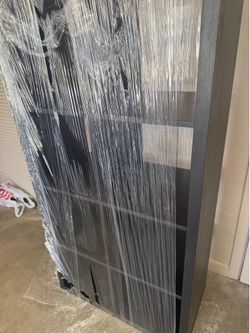 IKEA Kallax Shelving Unit (Black/Brown)