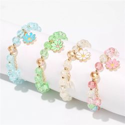 Daisy Crystal Bracelet Lot