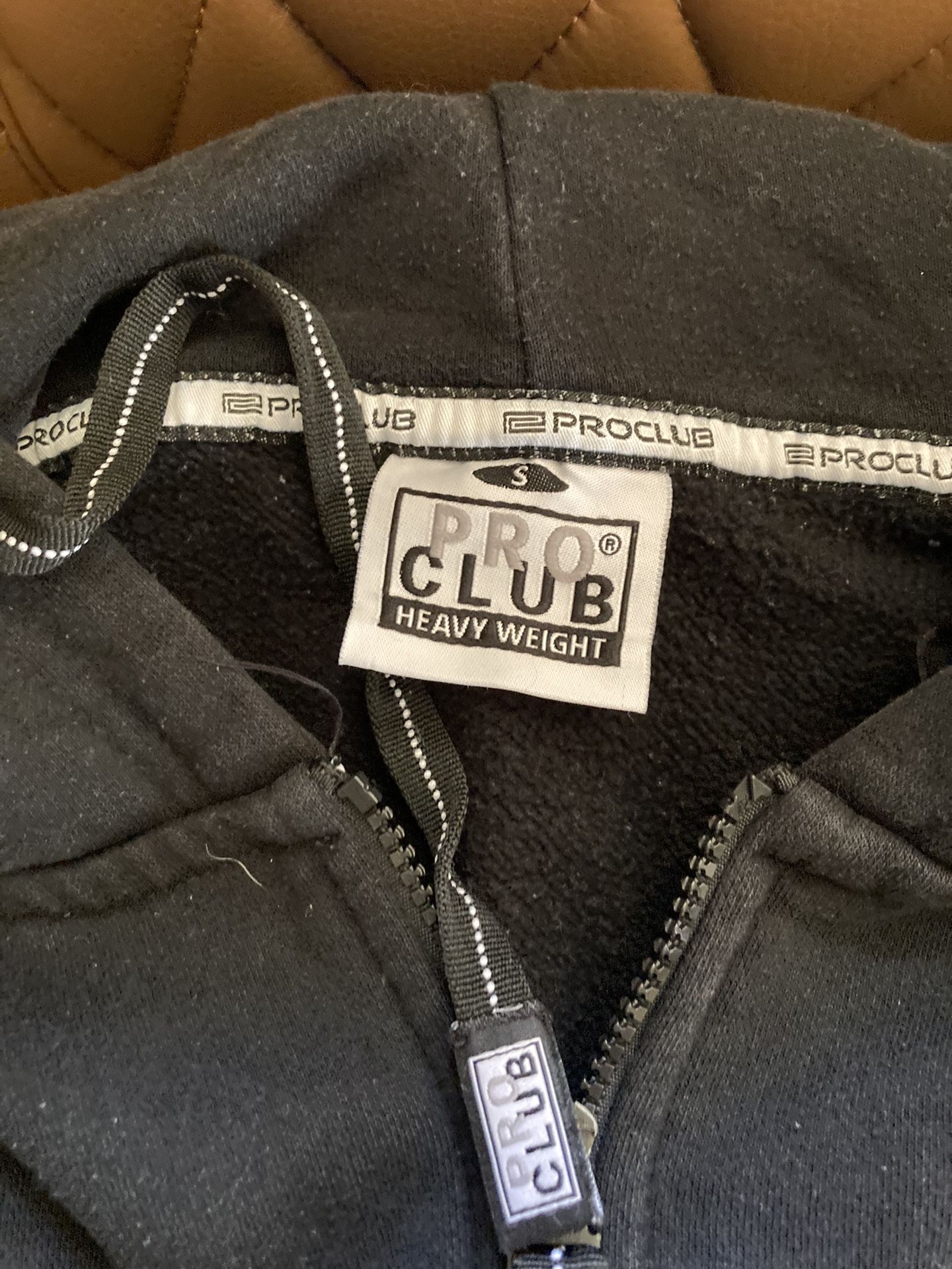Pro Club Men's Heavyweight Full Zip Fleece Hoodie