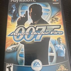 Playstation 2 (PS2) Game 007 AGENT UNDER FIRE 