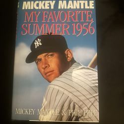 Signed Mickey Mantle Book 